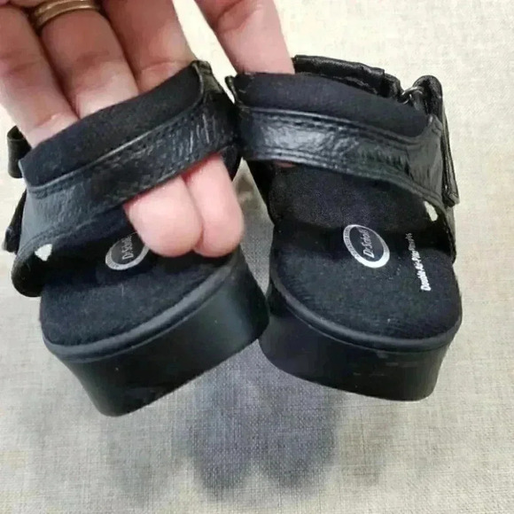 Dr.Scholl's Leather Strap Ankle Sandal Kids 5.5 - Picture 6 of 10